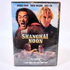 Shanghai Noon DVD 2000 Jackie Chan Owen Wilson Widescreen Special Features New
